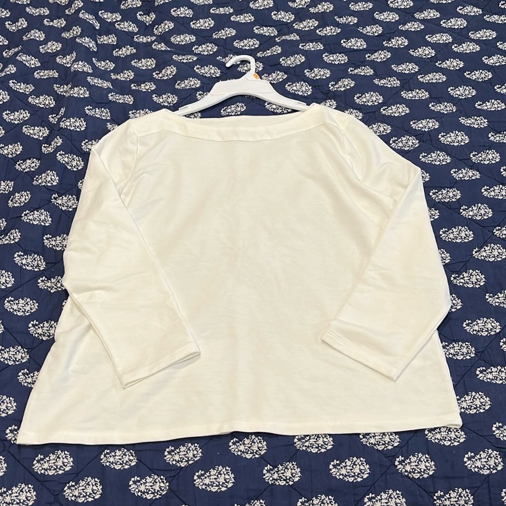 White sweater